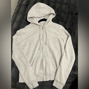 Abercrombie grey zip up